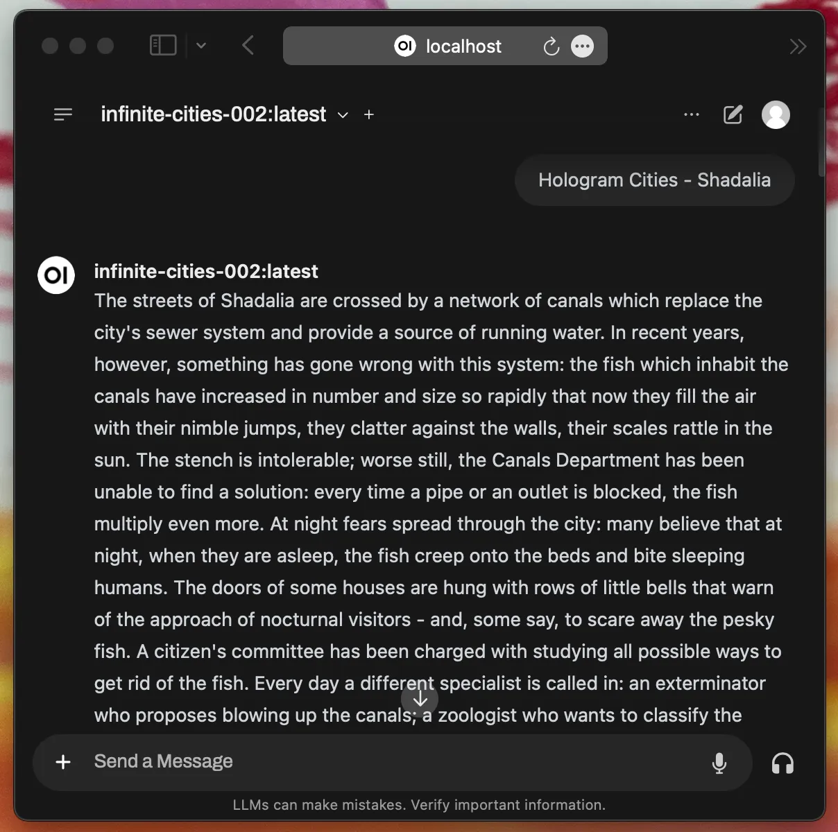 Ita-Llama Calvino - Infinite Cities